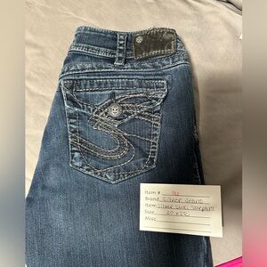 Silver Jeans Women's Blue Denim Jeans 30x32